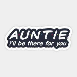 Auntie Sticker